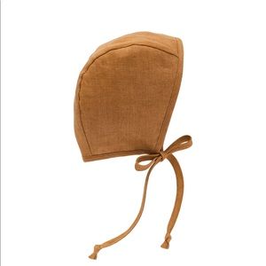 Briar Baby Bonnet Linen